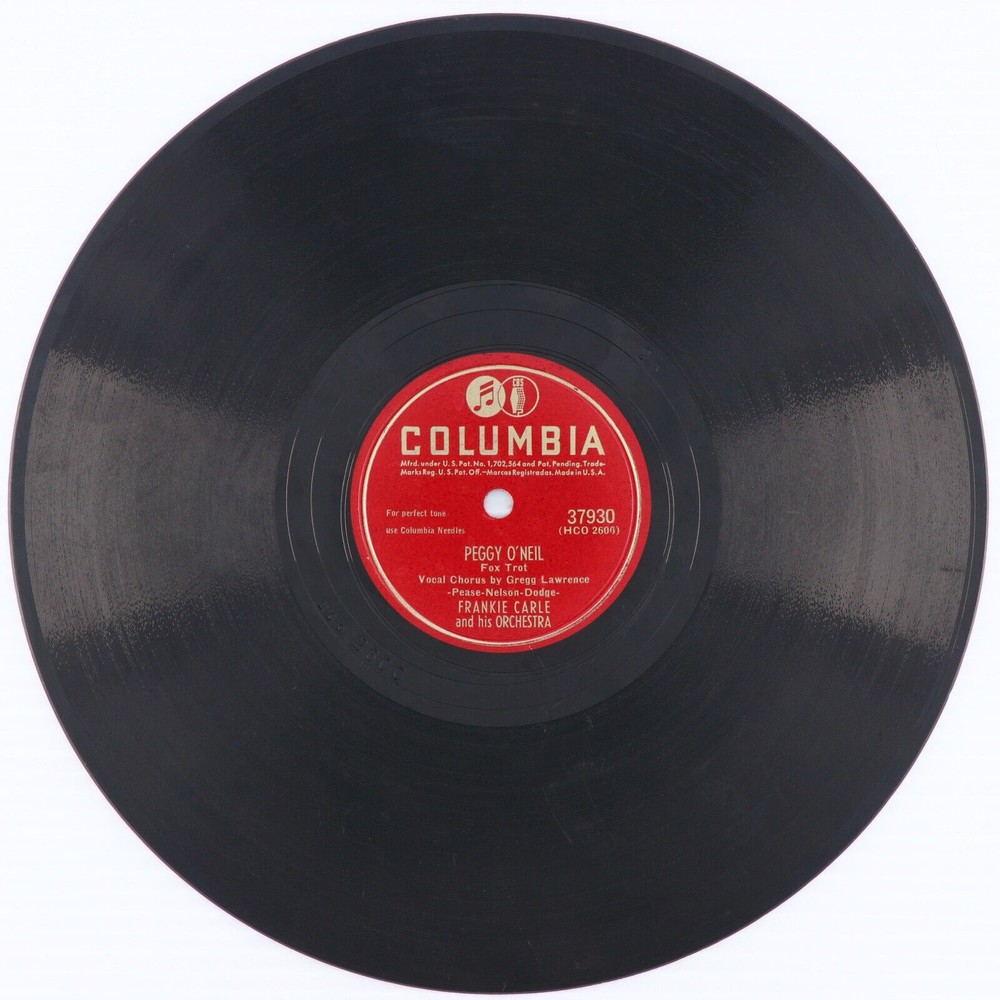 Frankie Carle  I'll Hate Myself In The Morning/Peggy O'Neil 78 rpm Record 37930 - Picture 4 of 16